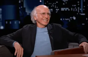 Larry David on Jimmy Kimmel Live (Photo: ABC)