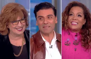 Joy Behar and Sunny Hostin thirsted over Oscar Isaac this morning on The View. (Photos: ABC)