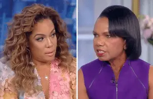 Sunny Hostin and Condoleezza Rice went head-to-head on Wednesday's episode of The View. (Photos: ABC)