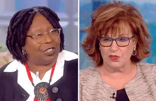 In a rare moment, Whoopi and Joy found themselves on opposite sides of an issue this morning. (Photos: ABC)