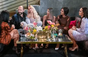 Ice Queen Christine Quinn (center-left) demands undying loyalty in the hit reality show's fourth season. (Photo: Netflix)