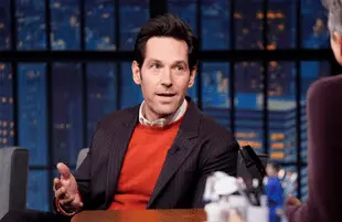Paul Rudd on Late Night with Seth Meyers (Photo: Lloyd Bishop/NBC)