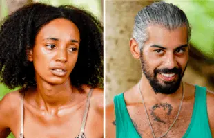 Shan and Ricard: It's complicated. (Photos: Robert Voets/CBS)