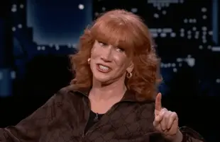 Kathy Griffin on Jimmy Kimmel Live! (Photo: ABC)