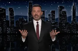 Jimmy Kimmel defends Dr. Fauci on Jimmy Kimmel Live! (Photo: ABC)