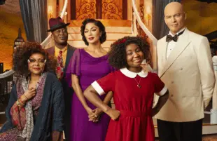Taraji P. Henson, Tituss Burgess, Nicole Scherzinger, Celina Smith and Harry Connick, Jr. in Annie Live!. (Photo: Paul Gilmore/NBC)