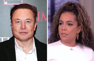 Sunny Hostin was the odd woman out as she defended Elon Musk this morning. (Photos: ABC)