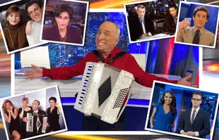 Barry Mitchell has been performing The World News Polka on ABC's World News Now for nearly as long as the show has been on the air. (Photos: ABC)