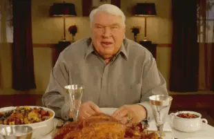 Madden with his beloved Turducken in 2012. (Photo: NBC)