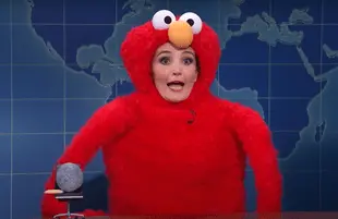 Chloe Fineman as Elmo on SNL (Photo: NBC)