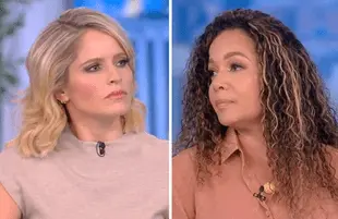 Sunny put on her prosecutor hat Friday morning as she used Sara's point about Biden's SCOTUS nominee to criticize Republicans' calls for a "race-neutral" approach. (Photos: ABC)