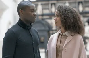 David Oyelowo and Gugu Mbatha-Raw in The Girl Before (Photo: Amanda Searle/HBO Max)