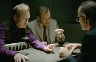 There's been a murder, but not to worry: Detective Terry Seattle (Will Arnett) and his trainee Conan O'Brien are on the case. (Photo: Netflix)