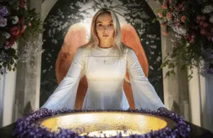 Villanelle (Jodie Comer) finds God and tries not to lose Eve as Killing Eve begins its fourth and final season. (Photo: Sid Gentle Silms/BBC America)