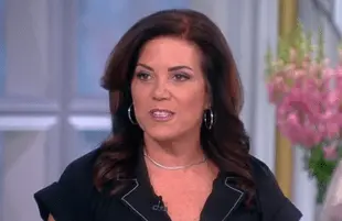 Alas, Michele Tafoya is back on The View. (Photo: ABC)