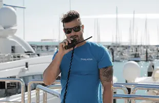 First-time bosun Jamie Sayed has much to prove on M/Y Thalassa. (Photo: Peacock)