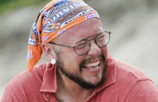 Jackson Fox in Wednesday night's Survivor 42 premiere. (Photo: Robert Voets/CBS) 