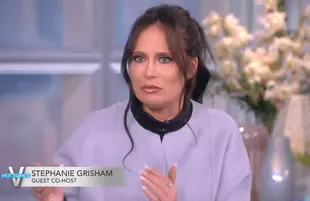 Stephanie Grisham Wednesday morning on The View. (ABC)