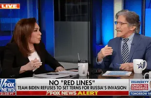 Jeanine Pirro and Geraldo Rivera on The Five (Photo: Fox News)