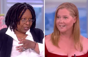 Amy Schumer is the latest Oscars host to consult Whoopi Goldberg about her upcoming gig. (Photos: ABC)