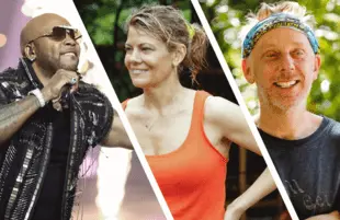 Flo Rida, Lisa Whelchel and Mike White are among the celebrities who've participated in non-celebrity editions of reality TV. (Photos: EBU, CBS)