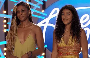 Nadia Turner and Zareh on American Idol (Photo: Hulu)