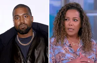 Kanye West; Sunny Hostin on The View (Photos: ABC)