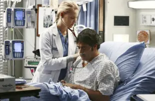 Katherine Heigl and Jeffrey Dean Morgan in the Grey's Anatomy episode "Superstition.(Photo: ABC)