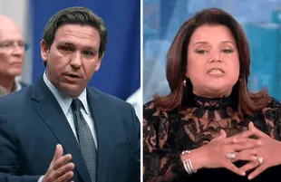 Ana Navarro had words for her governor this morning on The View. (Photos: ABC)