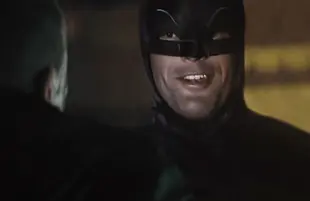 Adam West in The Batman mashup trailer (Photo: YouTube/Corridor)