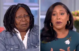 Whoopi Goldberg had no idea what Lindsey Granger was talking about on The View this morning. (Photos: ABC)