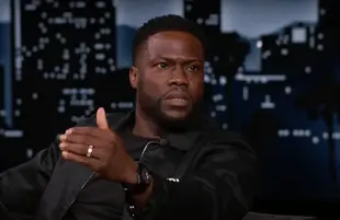 Kevin Hart on Jimmy Kimmel Live (Photo: ABC)