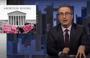 John Oliver discusses Roe v Wade on Last Week Tonight (Photo: HBO)