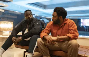 Brian Tyree Henry (left) and Donald Glover in Atlanta (Photo: Oliver Upton/FX)