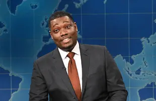 Michael Che on SNL's "Weekend Update" (Photo: Will Heath/NBC)