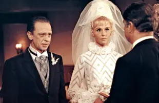 Maggie Peterson and Don Knotts in The Love God (1969) (Photo: Everett Collection)