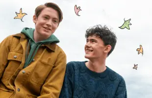Joe Locke and Kit Connor in Heartstopper (Photo: Netflix)