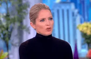 Sara Haines believes the internet has forgotten that the Depp-Heard trial is about "real abuse allegations."  (Photo: ABC)