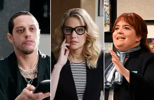 Pete Davidson, Kate McKinnon, and Aidy Bryant on SNL (Photos: NBC)