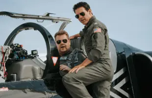 James Corden and Tom Cruise (Photo: Terence Patrick/CBS)