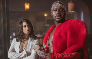 Elarica Johnson and Nicco Annan in P-Valley. (Photo: Starz)