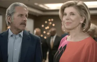 Gary Cole and Christine Baranski in The Good Fight (Photo: Elizabeth Fisher/Paramount+)