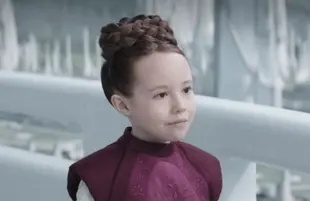 Vivien Lyra Blair as Leia Organa (Photo: Disney+)