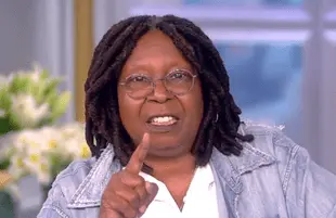 Whoopi renewed her plea for gun reform on The View this morning. (Photo: ABC)