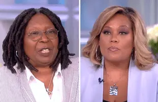 Whoopi and Tara Setmayer got into it over AR-15 bans today on The View. (Photos: ABC)