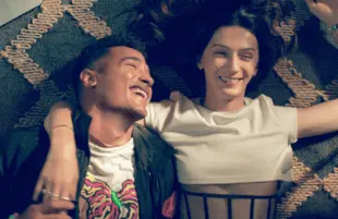 Devin Way and Jesse James Keitel in the new Queer as Folk (Photo: Peacock)