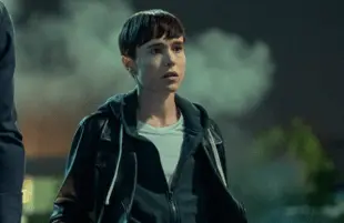 Elliot Page in The Umbrella Academy. (Photo: Christos Kalohoridis/Netflix)