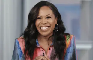 Lindsey Granger Thursday morning on The View set. (Photo: Lou Rocco/ABC)