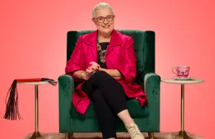 Interior designer Melanie Rose anchors Netflix's charming new series How to Build a Sex Room. (Photo: Netflix)
