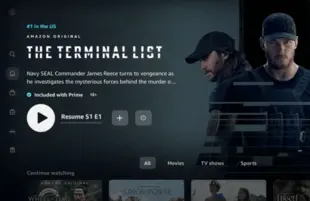 The new Prime Video interface (Photo: Prime Video/YouTube)